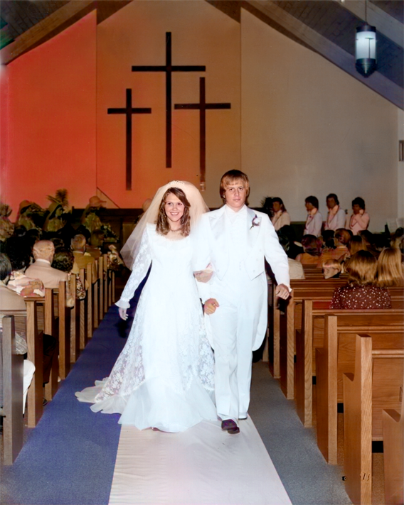 Ron and Terry's Wedding Photo